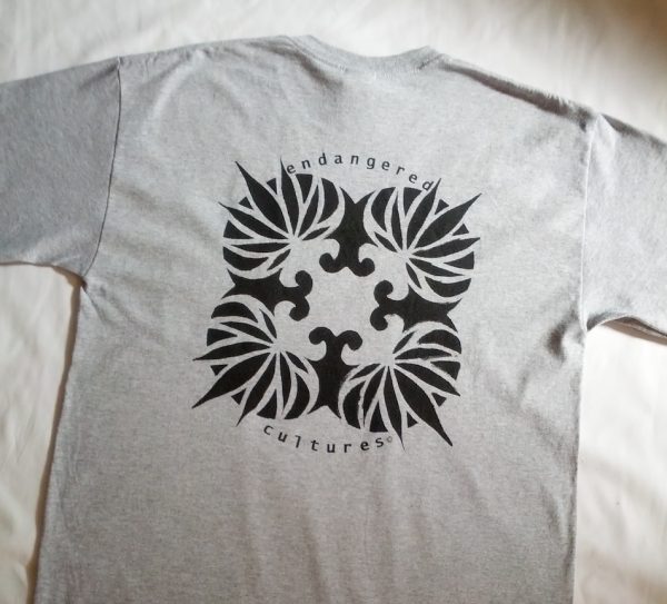 Gothic Hemp Leaves T-Shirt - Image 3
