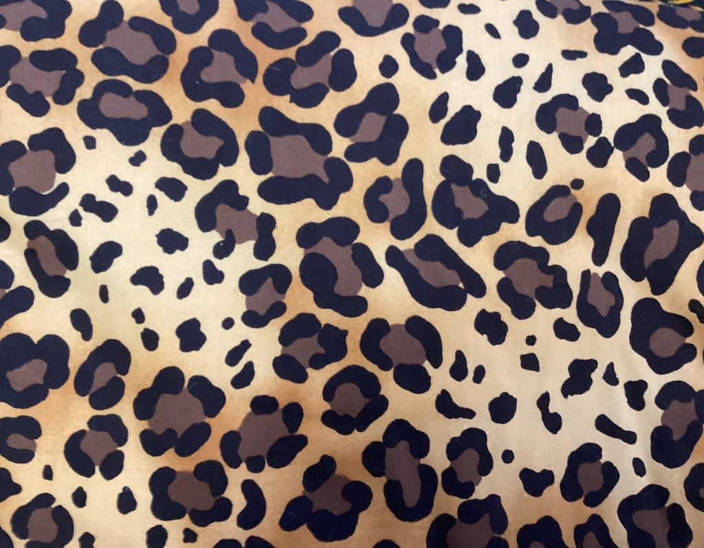 Brown, Black And Tan Leopard Print