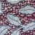 Navy Burgundy African Leaves
